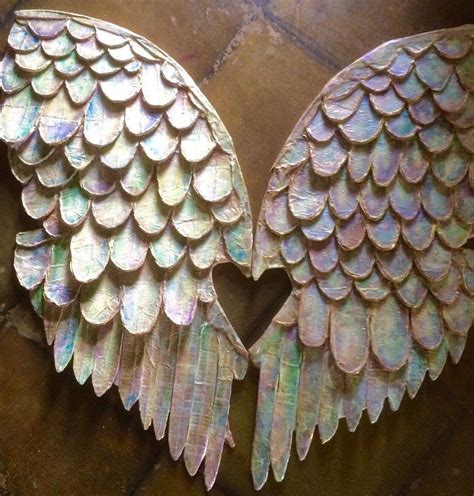 "Beautiful, shimmery, heavenly angel wings! Lovingly hand made of ...