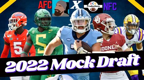 Way Too Early 2022 Nfl Mock Draft Featuring Broshmo 1st Round