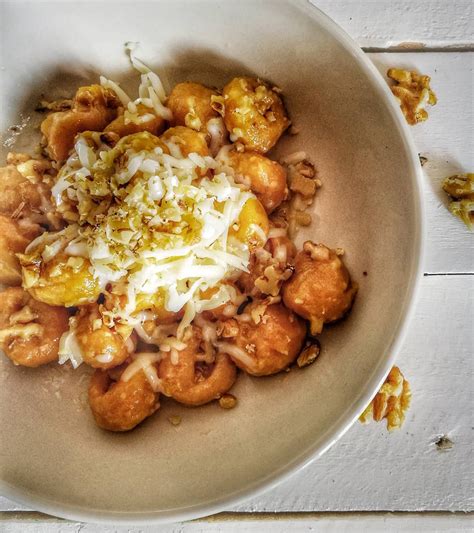 Gnocchi Di Zucca Con Asiago Dop E Noci Mamma Emma