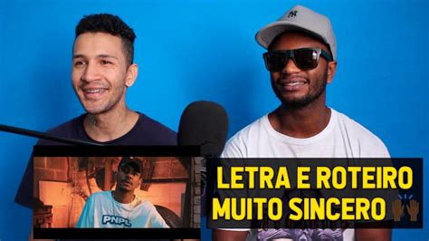 Cesar Mc Minha Última Letra Videoclipe Oficial REACT YouTube