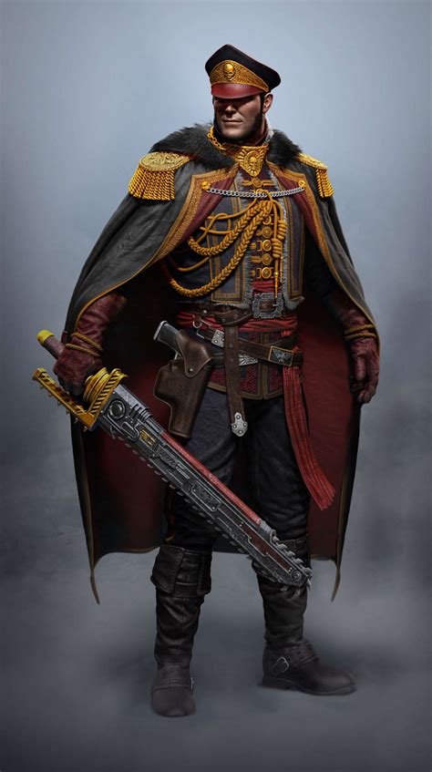 Ciaphas Cain Commissar Wh 40000 Astra Militarum Imperial Guard