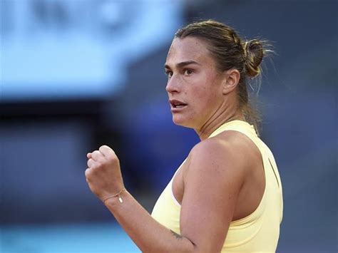 Wta Rome Aryna Sabalenka En Demi Finales Rome Apr S Sa Victoire