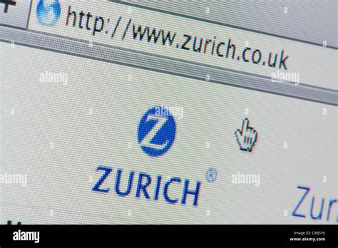 Zurich insurance logo hi-res stock photography and images - Alamy