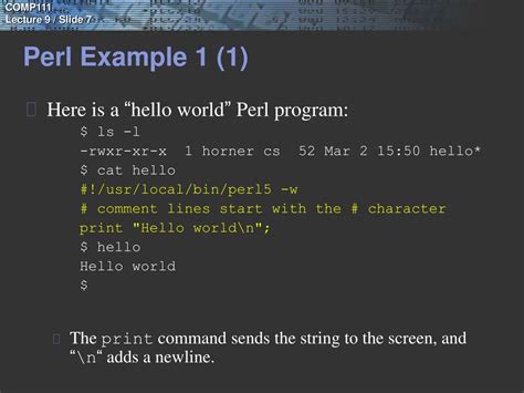 Ppt Introduction To Perl Powerpoint Presentation Free Download Id