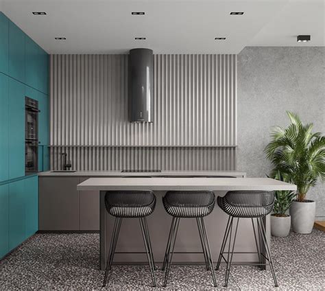 Серо-голубая кухня: как сочетать цвета и использовать их, 92 фото | ivd.ru