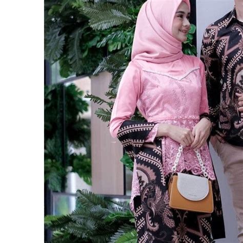 Jual Batik Couple Kebaya Modern Kebaya Wisuda Lamaran Baju Tunangan