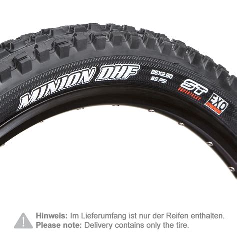 Maxxis MTB Reifen Minion DHF Freeride Schwarz 26 X 2 50 Zoll