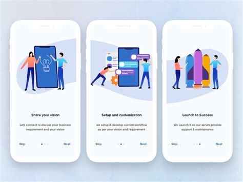 Onboarding Tour App Design Splash Screen Onboarding