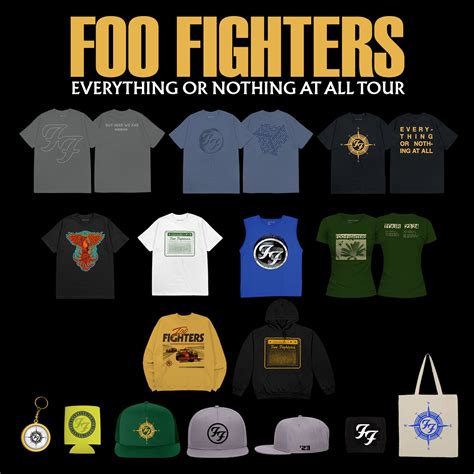 Foo Fighters Us Tour 2024 Merchandise - Netti Adriaens