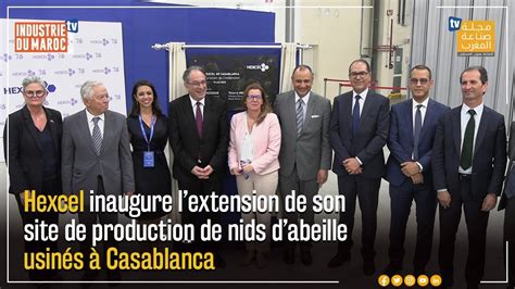 Inauguration De La Nouvelle Extension De L Usine Hexcel De Casablanca