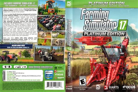 Farming Simulator Platinum Edition Cover Or Packaging Material