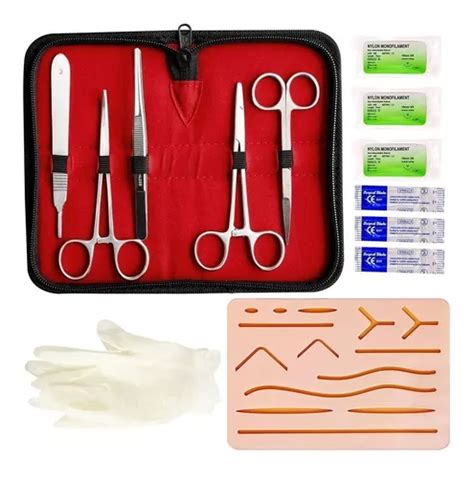 Pad Pr Ctica Sutura E Insiciones Kit Modelos Anatomicos Meses Sin Inter S