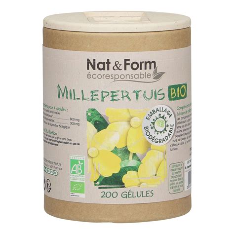 Millepertuis Bio Coresponsable G Lules Nat Form