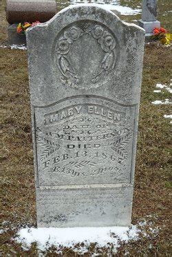 Mary Ellen Patterson M Morial Find A Grave