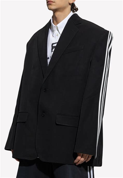 Balenciaga X Adidas Oversized Blazer In Black For Men Lyst