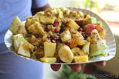 Street Food Series Mixed Fruit Chaat Recipe