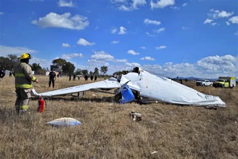 Se Desploma Avioneta Cerca Del Aeropuerto De Aguascalientes Reportan