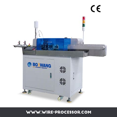 Full Automatic Wire Cutting Twisting Tinning Machine 1 Wire Tinning