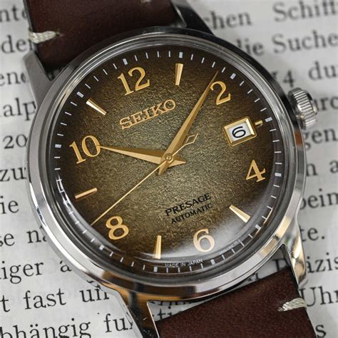 Seiko Presage Watch Cocktail Time Matcha Limited Edition Srpf J Watch