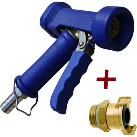 Reinigungspistole Blau Incl Geka Plus Drehkupplung Bevtech Gmbh