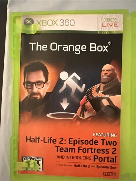 The Orange Box Half Life 2 (Xbox 360, 2007) 14633098495 | eBay