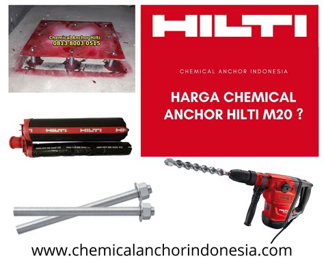 Harga Chemical Anchor Hilti M20 Chemical Anchor Indonesia