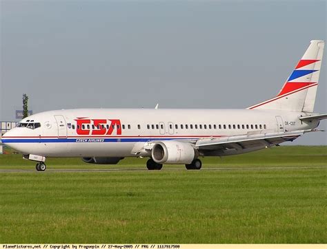 Picture Czech Airlines Csa Boeing M Ok Cgt