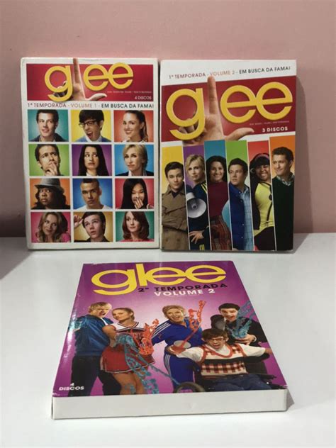 Dvd Glee 1ª e 2ª Temporada Filme e Série Dvd Usado 43529507 enjoei