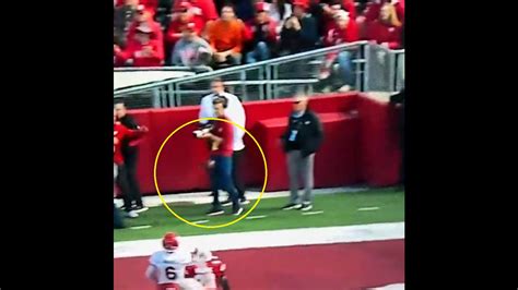 Photographer Gets Nailed In Nuts During Rutgers Game