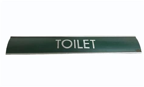 Led Alphabet Toilet Sign Board, Shape: Rectangular at Rs 110/piece in Jaipur