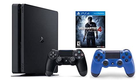 PlayStation 4 Slim Console 2 items Bundle:PS4 Slim - Uncharted 4 Bundle ...