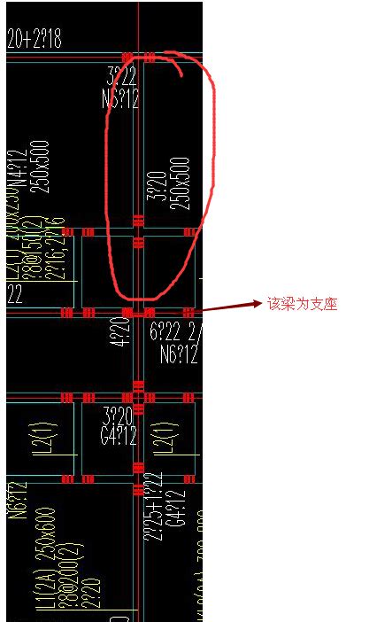 梁的原位标注实例图解梁钢筋计算例题带图梁的支座负筋标注第21页大山谷图库