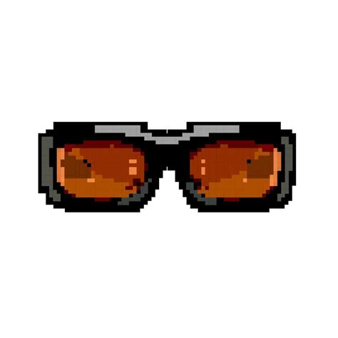 person sunglasses men game pixel art vector illustration 23867637 ...