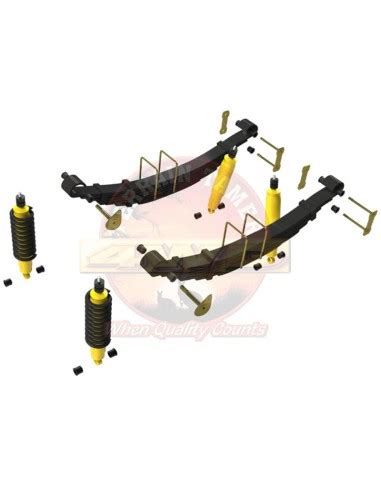 KIT SUSPENSION COMPLETO REFORZADO 30 40mm NISSAN NAVARA D23 TERRAIN