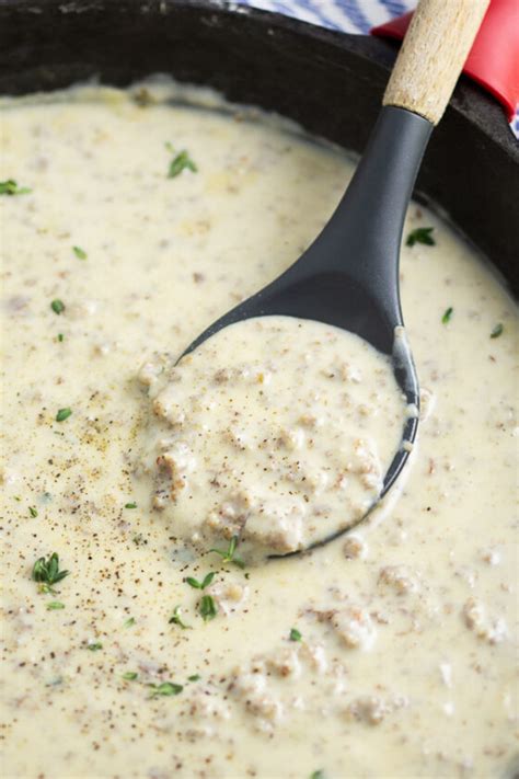 Southern Sausage Gravy Recipe The Gracious Wife