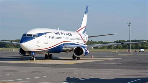 Air Peace Plane Jump Off Runway Afta Rain For Lagos Airport Bbc News