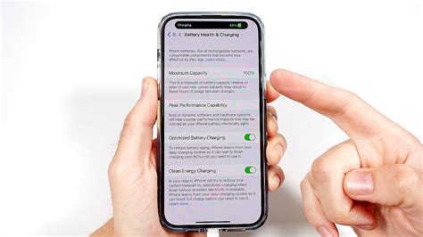 How To Keep Iphone At Battery Health Youtube