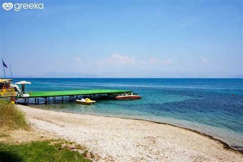 Corfu Agios Ioannis Peristeron Beach Photos Map Greeka