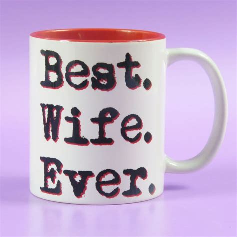 Best Wife Ever Mug Wedding T Birthday Present Wifey Husband Just