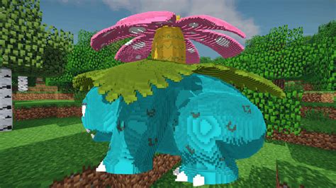 Minecraft Venusaur Build Schematic By Inostupid On Deviantart