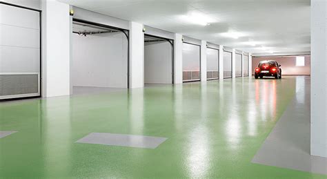 Epoxy Flooring BASIC PARKDECK 0S8 IPM ITALIA For Parking Lots