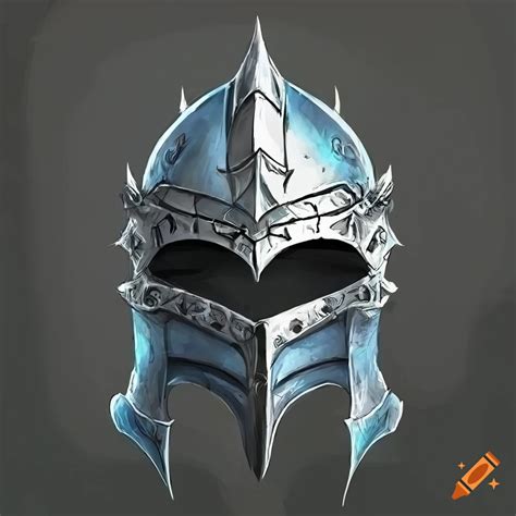 Concept Art Of A Dragon Knight Helmet On Craiyon