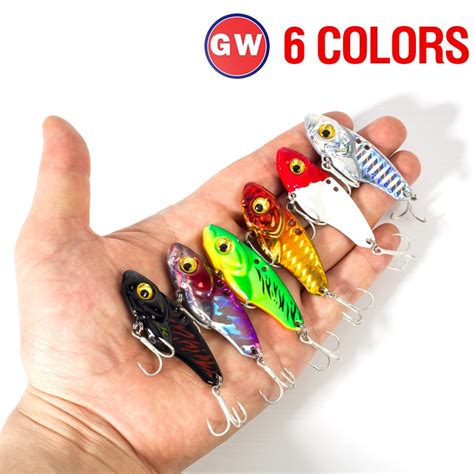 Ikan Gewang Umpan Mancing Metal Vib Lure G G G G G D Eyes