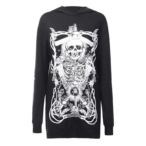 SWEAT GOTHIQUE TÊTE DE MORT Satan Shop