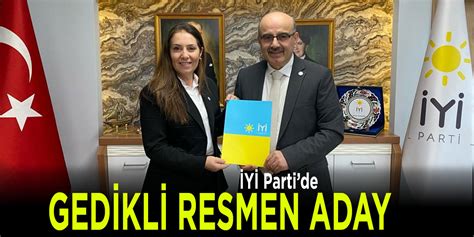 Gedikli Resmen Aday