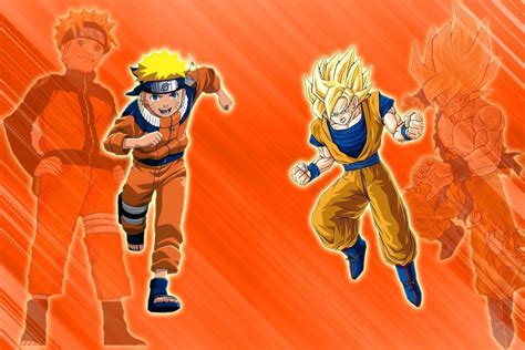 Goku Vs Naruto Wallpapers Wallpaper Cave