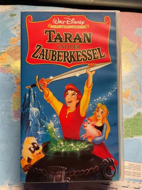 Walt Disney Vhs Taran Und Der Zauberkessel Deutsch Top Zustand