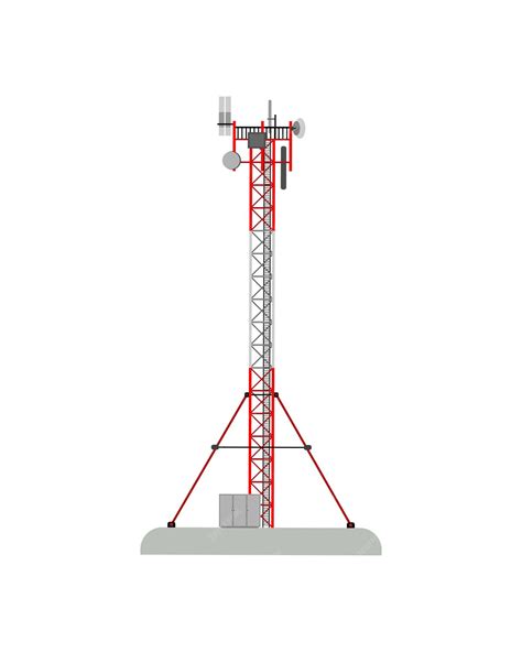 Premium Vector Communication Tower