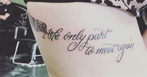 We Only Part To Meet Again Triangle Tattoo Tattoos Tattoo Quotes