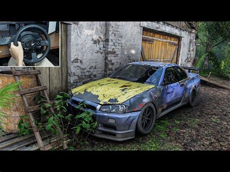 Rebuilding Nissan Skyline Gtr R Forza Horizon Thrustmaster